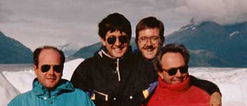 Joan Comellas, Josep Mª Lladó, Carles Lladó y Jaume Llansana (Alaska 1991)